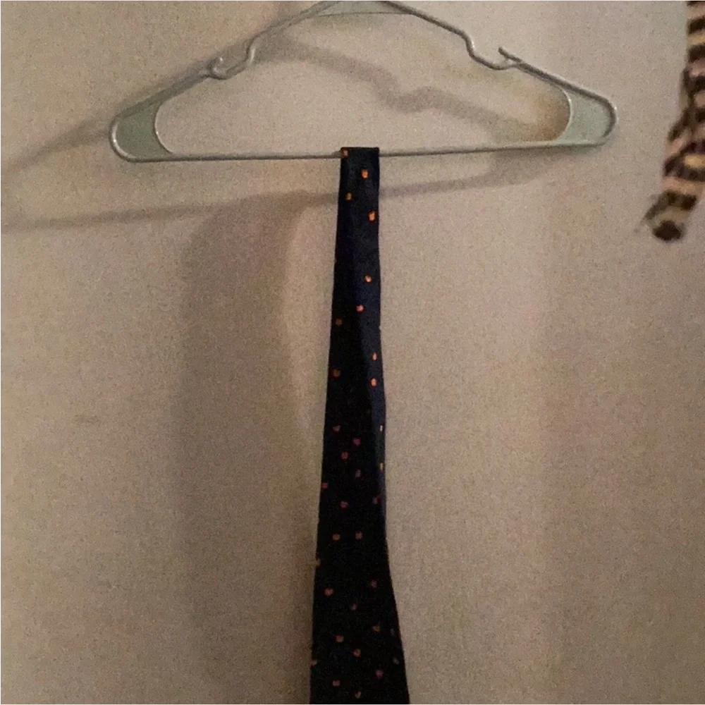 Halloween Alynn Vintage Pumpkin Tie 100% Silk